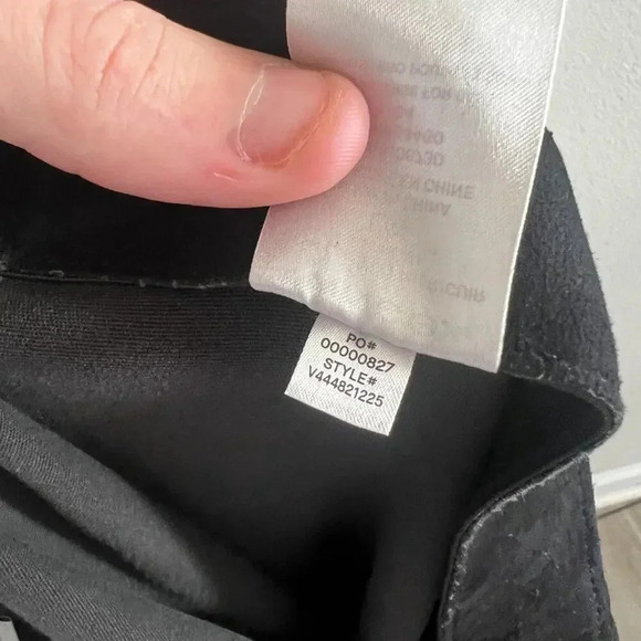 Vince Black Leather Leggings – Size Large - Picture 8 of 8